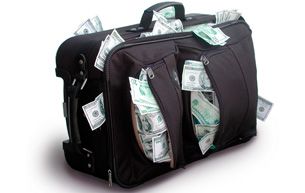 Перевоз денежных средств в сумке